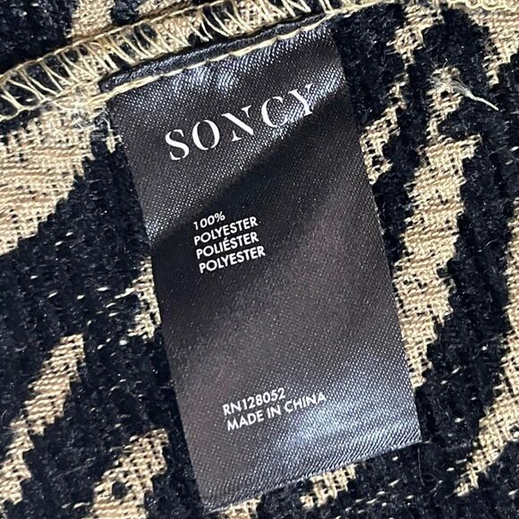 SONCY Tiger Animal Print Mini Skirt, NEW WITH TAGS! 1X, 2X, 3X - Picture 7 of 9